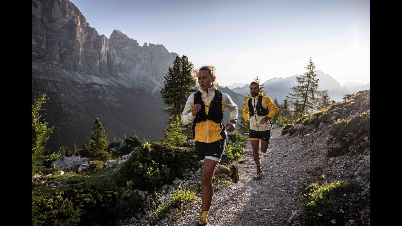 Brooks Running — mountain hut location, Dolomites