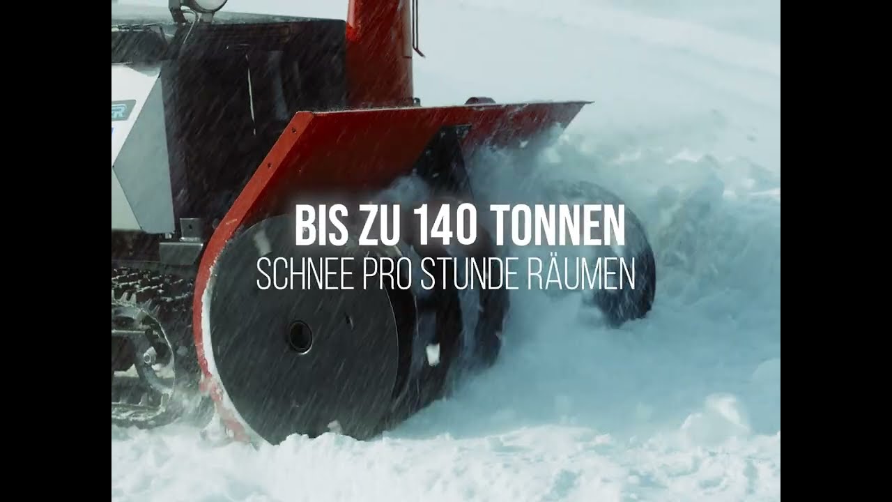 Honda Schneefräsen — snow shoot, Brenta Dolomites