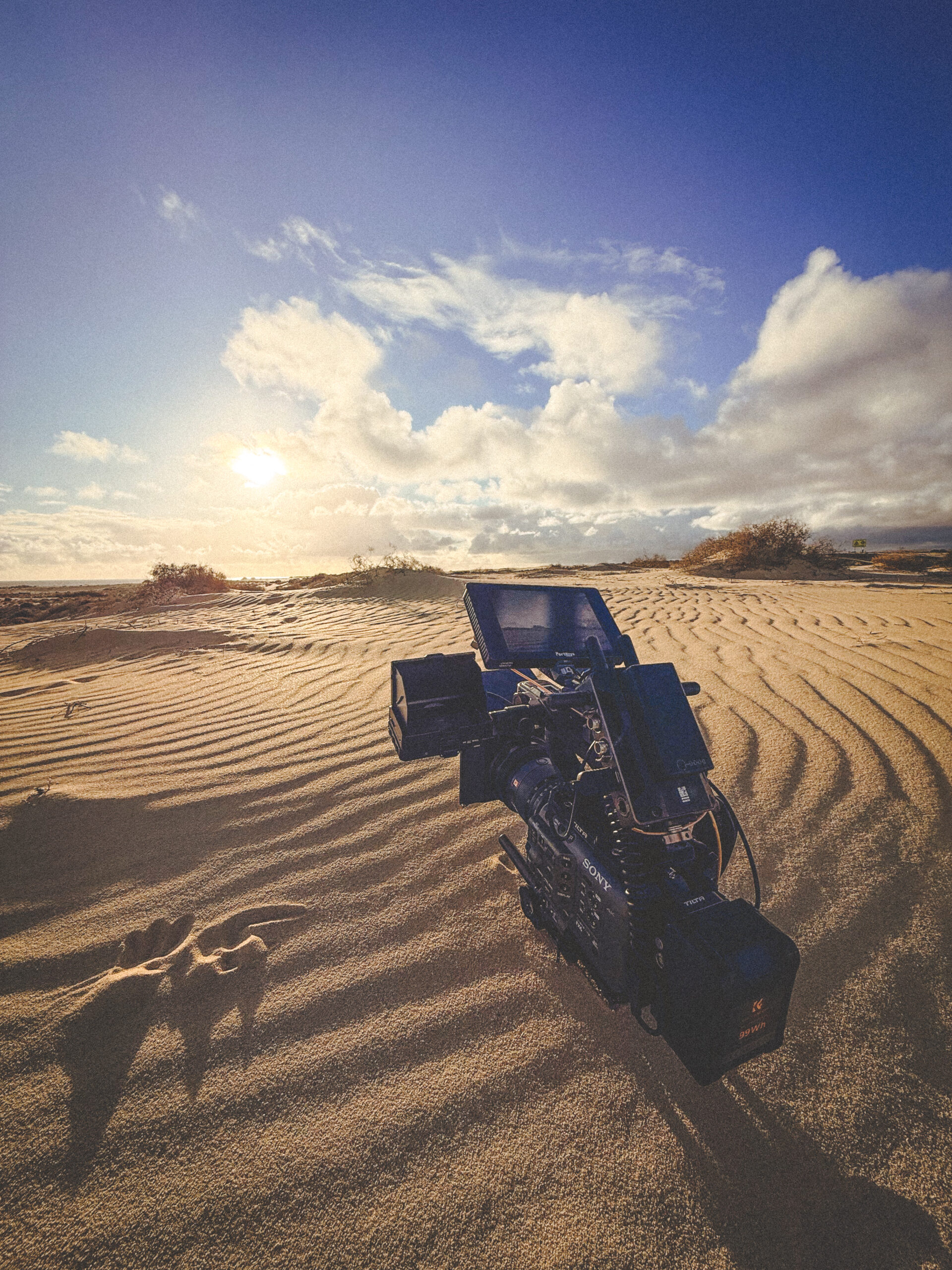 Sony FX6 cinema camera and drone kit for productions in Italy