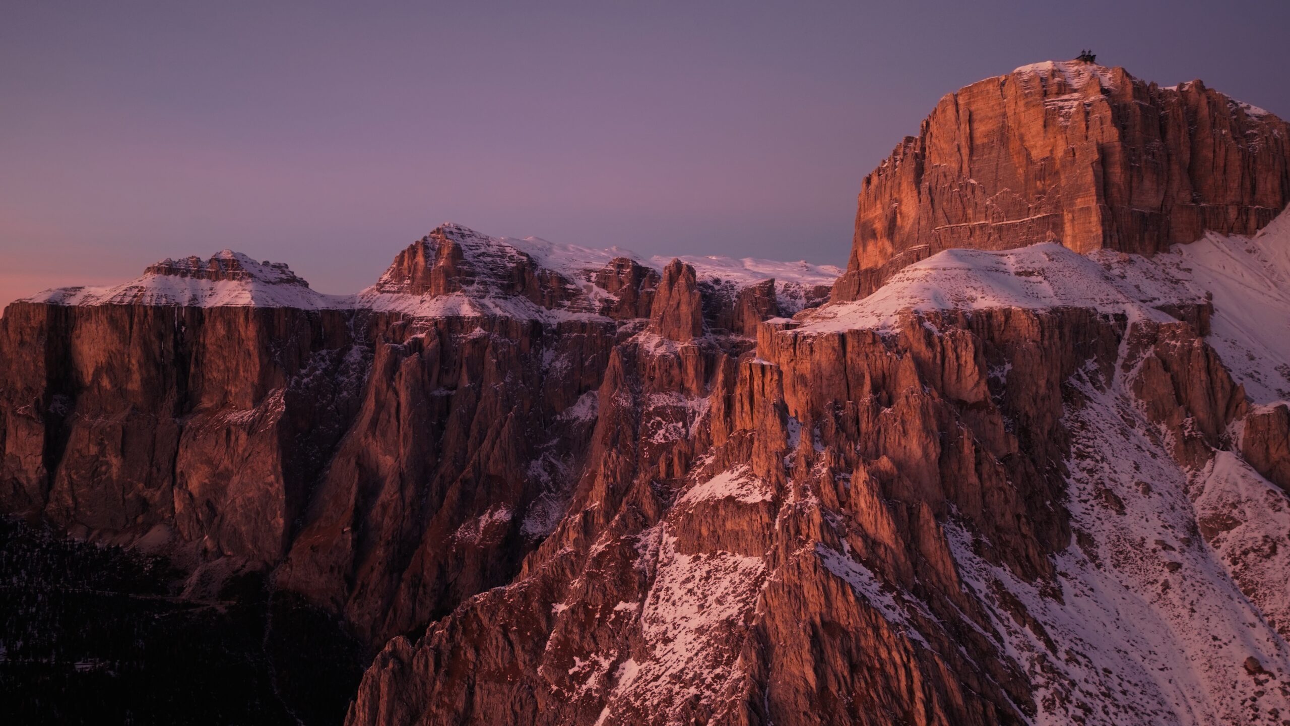 Aerial cinematography over the Italian Dolomites for international productions